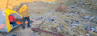 台媒：岛内热门登山路线营地沦为垃圾场，“夸张画面曝光”！