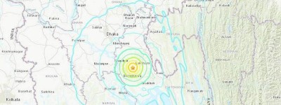 孟加拉发生5.8级地震