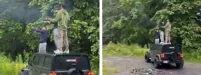 光天化日持槍亂射太可怕  大溫摩托車手路口慘死