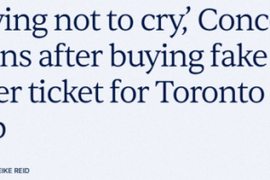飞来多伦多追星被拒门外, 网红小哥崩溃大哭: $800门票变废纸