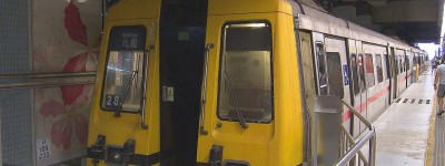 港鐵紅磡站展出退役列車 「黃頭」勾起搭火車到新界集體回憶