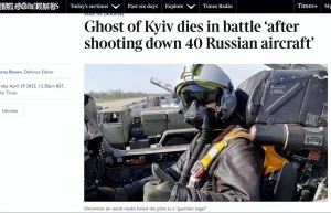 乌克兰空军：没有“基辅幽灵”，所有飞行员都是“基辅幽灵”！ 