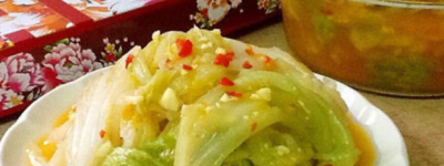 简单几步做出色泽诱人台湾黄金泡菜，营养丰富，清爽可口比肉好吃