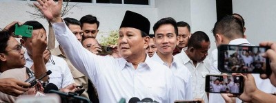 普拉博沃正式宣布胜选 誓言为所有印尼人而战