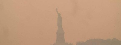 加拿大野火烟霾笼罩美东 纽约空气污染全球居首