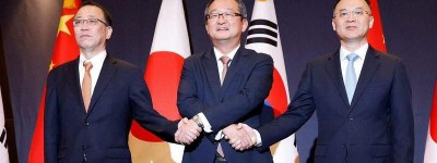 韩中日外长26日釜山开会 商讨重启领导人会议