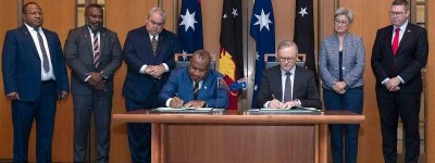 澳大利亚和巴布亚新几内亚签署安全协议