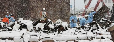 大雪加剧搜救难度 日本地震死亡人数升至161