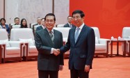 王滬寧會見參加海峽論壇台灣嘉賓　張榮恭：和平才能興台