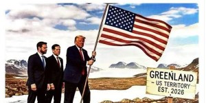 美國總統特朗普發布圖片 「地圖開疆」連劃三地