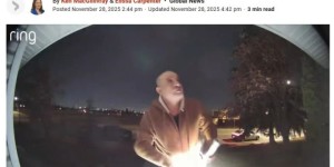 光天化日之下偷包裹! 加国外卖员作案全过程曝光