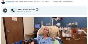 美国患者花10万元到加国治疗 在孤独中去世