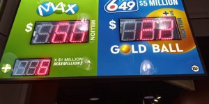 周五8000万Lotto Max头奖无人中：下期总奖金突破1亿元