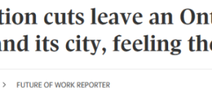 安省留学”明星高校”连关2校区、裁员千人! 整座城市”大失血”