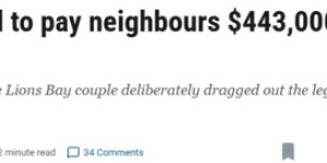 微信群骂人+堵车道！加拿大华人夫妇与邻居打官司，被判赔44万