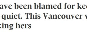 沉默6年后，加拿大华人女子决定发声，挑战”封口协议”！