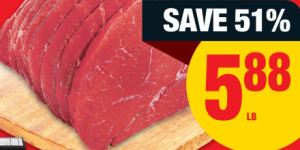 本周特价: 羊腿$4.88 牛肉$5.88 18颗鸡蛋$4.88 圣诞周礼卡8折