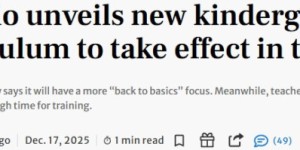 安省幼儿园课程大改：更重读写算，不只是玩了！