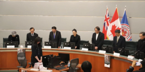 支援香港火灾受害者重建家园筹款行动于万锦市政厅发起