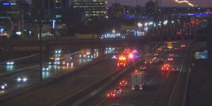 多伦多401高速货车事故绕行，Costco停车场行人被撞