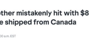 关税噩梦！30加元的芭比娃娃，寄到美国竟变成802美元账单