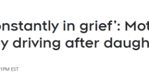 求你们别酒驾! 加拿大母亲回忆致命车祸: 24岁女儿死在眼前!