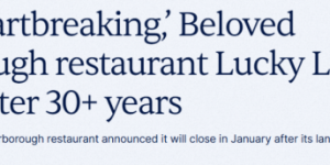 多伦多士嘉堡34年历史老牌中餐厅即将关店: 一代人的回忆结束了!