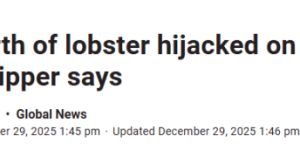 继10万枚鸡蛋一夜消失后, $40万龙虾在送往Costco途中也被劫走!