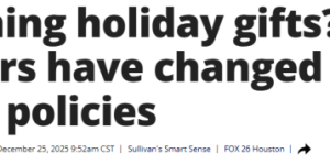 Amazon、Best Buy、Sephora等巨头改退货政策了! 小心被扣钱