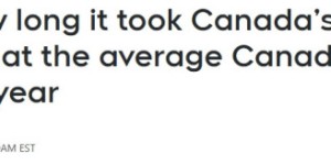 荒唐！加拿大高管只要8小时，就赚走普通人一年的工资！