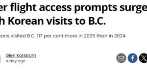 BC旅游市场回暖！亚洲游客猛增！中国游客大批跟团来玩！