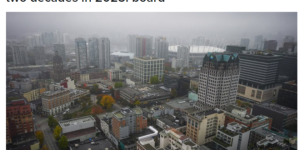 大温房市成交量跌至20多年最低 房价全线崩溃下跌超5%