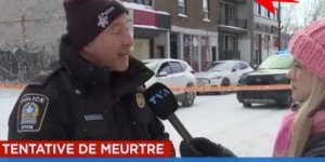 蒙特利尔元旦谋杀未遂：一女子被人从三楼阳台推下…