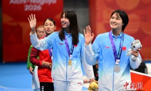 彭旭玮亚运会摘金：希望能够激励更多亚洲仰泳运动员