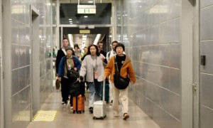 70餘名滯留中東台胞經上海中轉順利返台