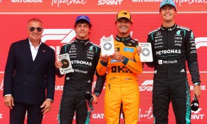 F1加拿大｜平治內戰幾乎撞車！羅素硬頂安東尼利爆火藥味　諾里斯亂戰中漁翁得利奪亞軍