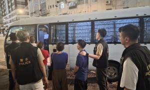 O記全港大反黑拘164人　被捕者年紀最小12歲