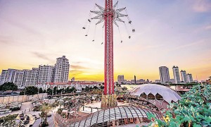 曼谷河濱夜市 歐陸小鎮風情