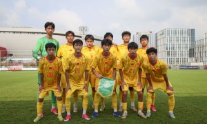 中國U17男足1:0擊敗西班牙畢爾巴鄂競技U17隊　提前晉級半決賽