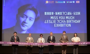 香港文化博物館張國榮70誕辰紀念展懷緬“哥哥”傳奇魅力