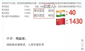 印度人40元，中国人1430元，凭什么？