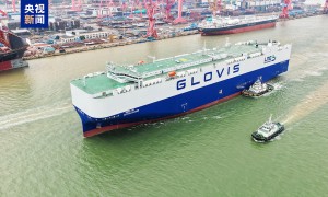 全球首艘！能装一万多辆汽车的运输船3月31日试航
