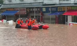 重庆合川暴雨致多街镇内涝：当地正救援，高考考点暂未受影响
