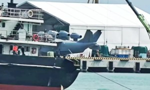 能挂武器？是验证机？外媒关注中国“渤海怪物”地效飞行器