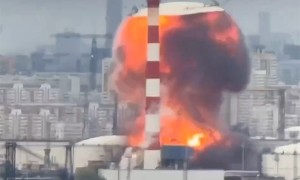 乌克兰发动冲突以来最大规模无人机袭击，“莫斯科天黑了”