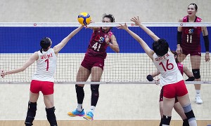 中国女排2:3惜败泰国，无缘直通洛杉矶奥运