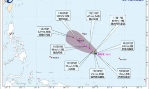 今年第4號颱風「森拉克」生成 強度或達超強颱風級