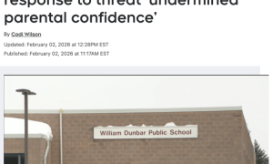 家長不滿 安省小學突發封鎖4年級娃躲桌底2小時