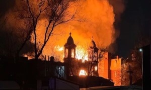 滿地可知名教堂發生重大火災