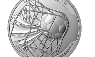 加拿大發行世界盃紀念幣高達$5萬元